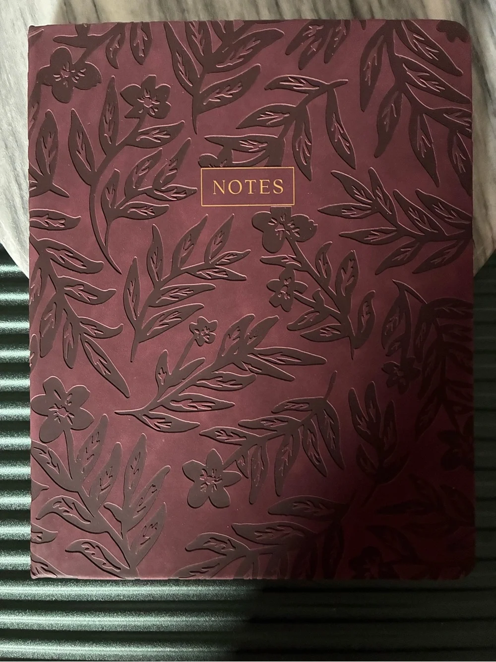 Juliete Meeks Textured Notebook - Picture 1 of 3